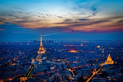 Eiffel Tower France City At Night 5k Wallpaper,HD World Wallpapers,4k ...