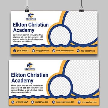 Modern School Banner Design Template Download on Pngtree