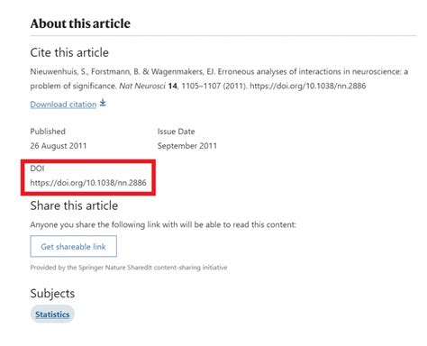 What is a DOI? | APA, MLA, Chicago Formats - Wordvice