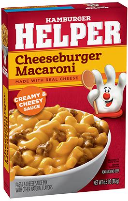 Hamburger Helper Cheeseburger Macaroni, 6.6 oz.