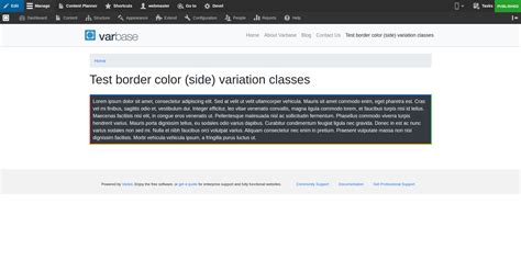 Add Bootstrap Border Color (side) variations to Bootstrap Base Utilities list in Vartheme BS4 ...