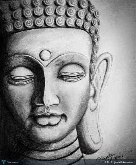 Buddha Drawing Pencil at PaintingValley.com | Explore collection of Buddha Drawing Pencil