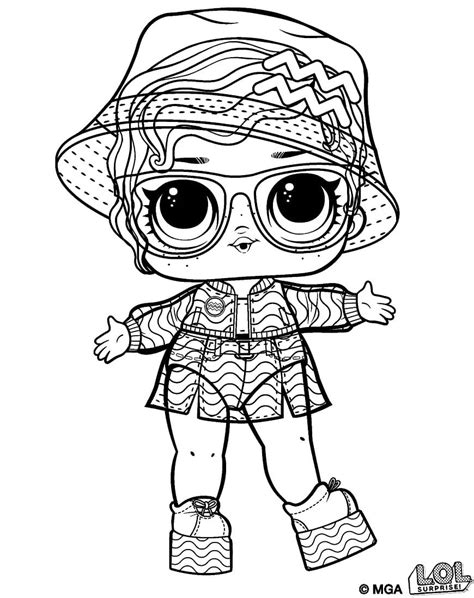 Waterfalls LOL Surprise Doll coloring page - Download, Print or Color ...