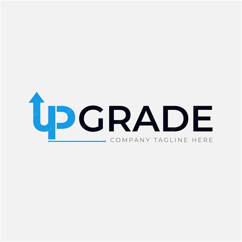 Premium Vector | Upgrade Logo Design template with Upward Arrow Design icon