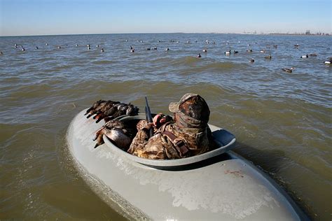 Mississippi's Diving Duck Hunting On The Mississippi Sound - Shawn Henderson - Photo By Capt ...