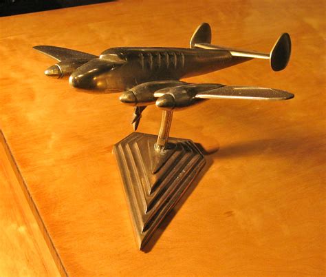 1930s Art Deco Plane | Sold Items Statues | Art Deco Collection