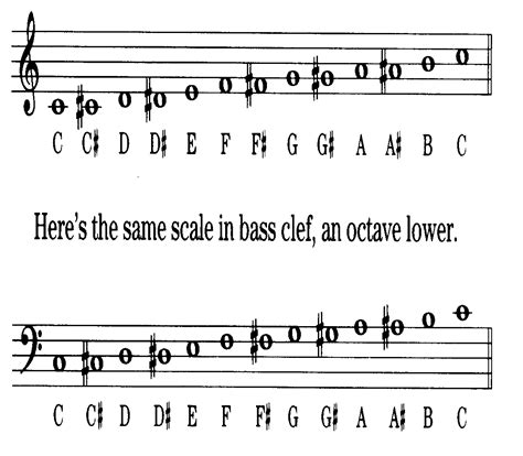 Notes In Each Scale