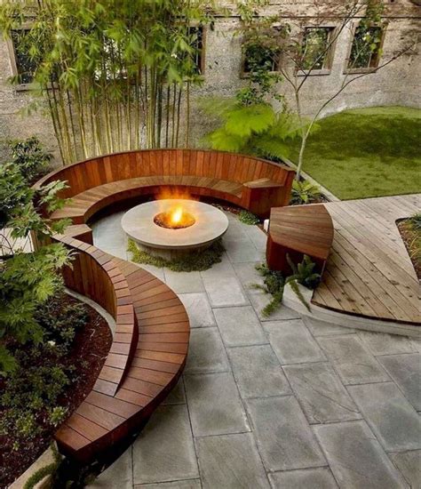 15 Wonderful Backyard Fire Pit Design Ideas With Comfortable Sitting ...