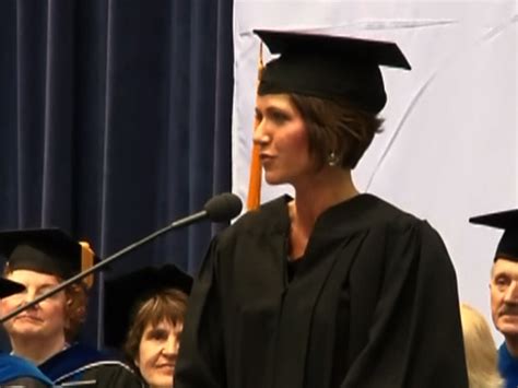 The graduate: Rep. Kristi Noem, R-S.D., gets her college degree - CBS News