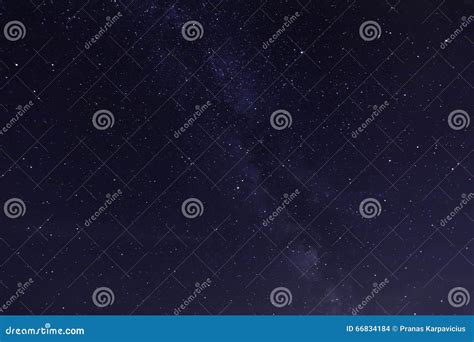 NIGHT SKY with STARS stock photo. Image of lithuanian - 66834184