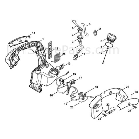 Stihl Bg 50 Replacement Parts Diagram - diagramwirings