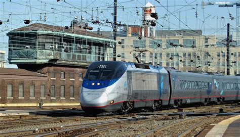 Amtrak Acela Train in Washington DC. - 3 Images | Amtrak Ace… | Flickr