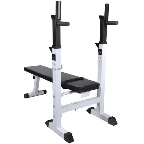 Home Gym Adjustable Fitness Workout Bench Straight Weight Bench ...