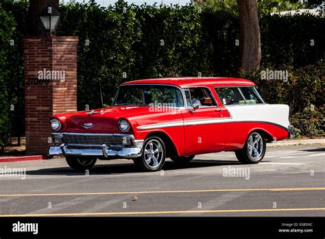 A 1956 Chevy Nomad station wagon Stock Photo: 69021608 - Alamy