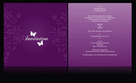 Pakistani Wedding Invitation Wording