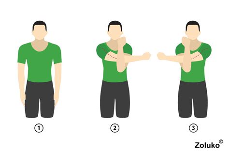 Oefening: Cross-body shoulder stretch