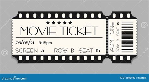 Movie Ticket Design