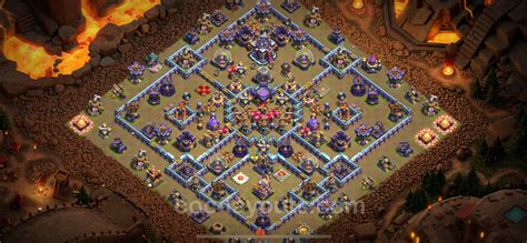 Best Anti 3 Stars War Base TH15 with Link, Hybrid 2023 - Town Hall Level 15 CWL Base Copy - (#18)