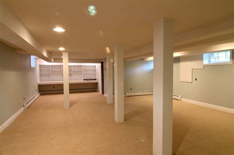 basement AFTER 04 | Basement flooring options, Floor paint colors, Painted concrete floors