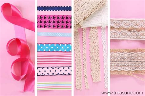 20 Types of Ribbon, Best Ribbon Styles for Crafts | TREASURIE