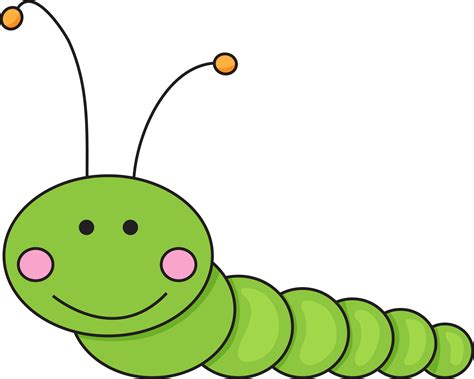 Caterpillar Clipart - Free Cute and Colorful Images