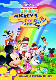 Mickey Mouse Clubhouse - Mickeys Colour Adventure DVD 2007 (Original) - DVD PLANET STORE