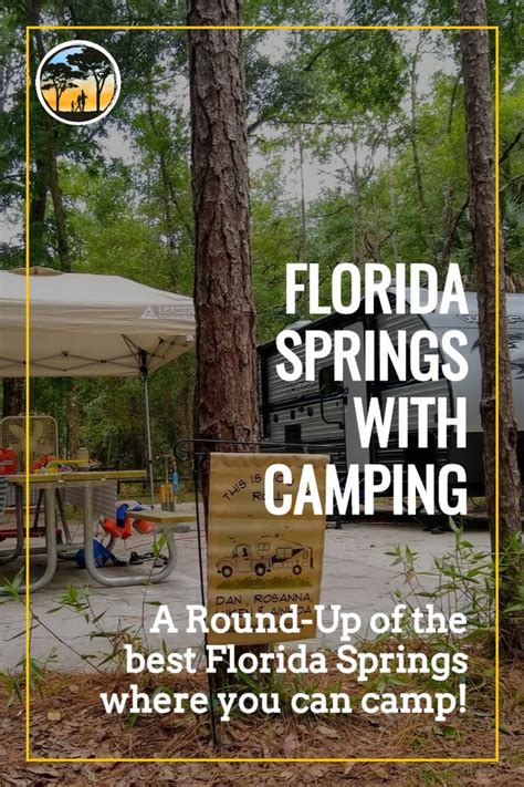 FLORIDA SPRINGS WITH CAMPING | Florida springs, Best florida springs, Florida camping