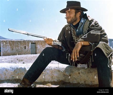 Clint Eastwood / For a Few Dollars More 1965 directed by Sergio Leone Stock Photo - Alamy