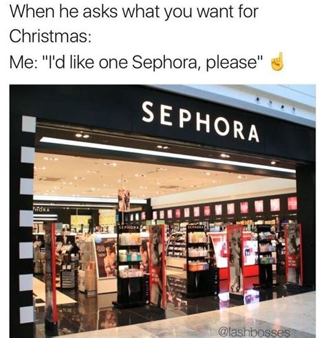 29 Sephora Memes That'll Have Every Beauty Lover ROFL | Christmas memes ...