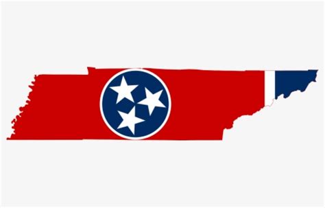 Tennessee Clip Art - Tennessee State Flag Map , Free Transparent Clipart - ClipartKey