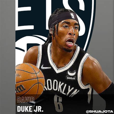 NBA 2K22 David Duke Jr. Portrait Nets Update by Shuajota