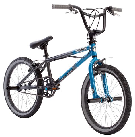 Mongoose Mode 100 Freestyle BMX Bike, 20 in. Single Speed, Boys, Blue / Grey - Walmart.com