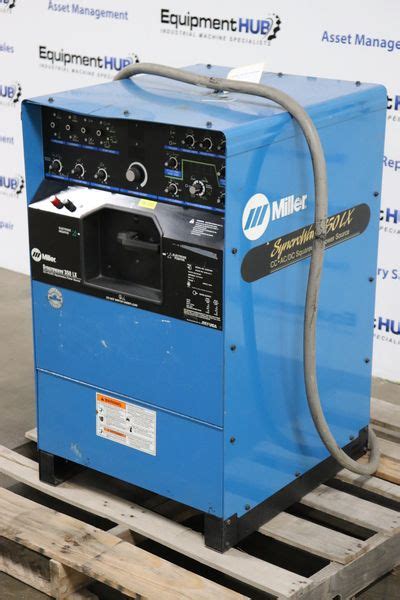 Miller Syncrowave 350 LX Tig / Stick Welder Power Source - The Equipment Hub