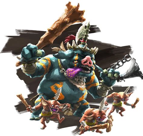 Blue Boss Bokoblin - Zelda Wiki