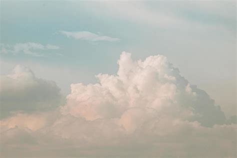 Beautiful white fluffy clouds sky background abstract season and ...