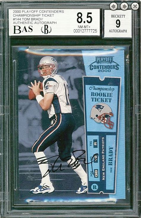 ‘Holy Grail’ Of Tom Brady Rookie Cards Gets Record $2.25 ...