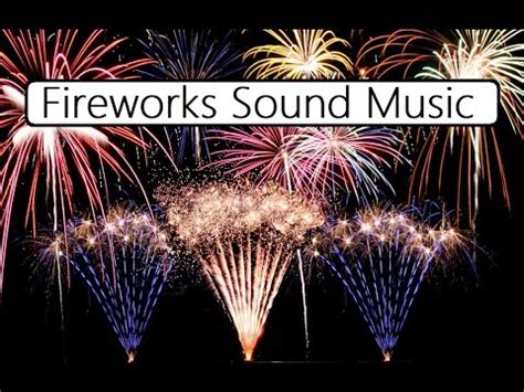 Fireworks Sound Effect Effects with Music HD - YouTube