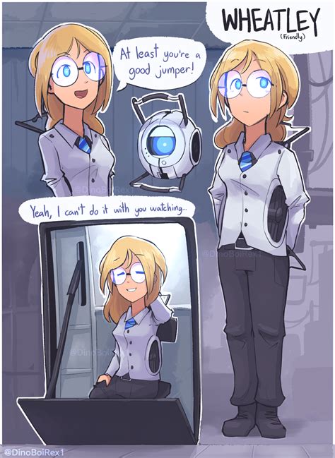 Wheatley from Portal 2! by Dino-Rex-Makes on DeviantArt