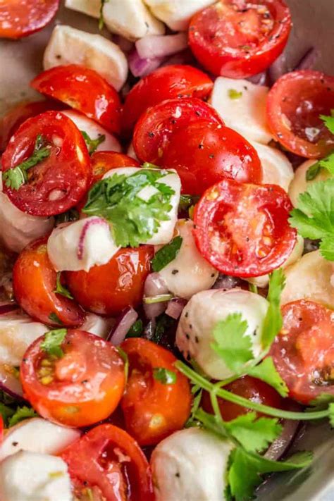 Tomato Mozzarella Salad Recipe - Valentina's Corner