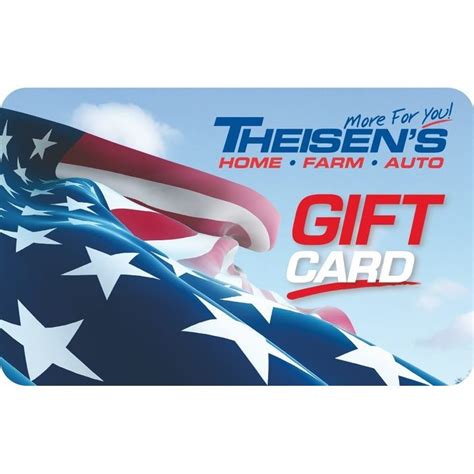 Digital Gift Card | Theisen's Home & Auto