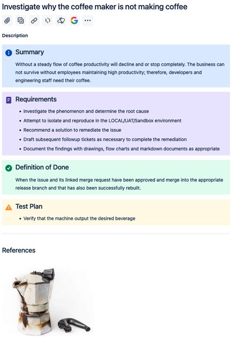 How to draft a Jira ticket