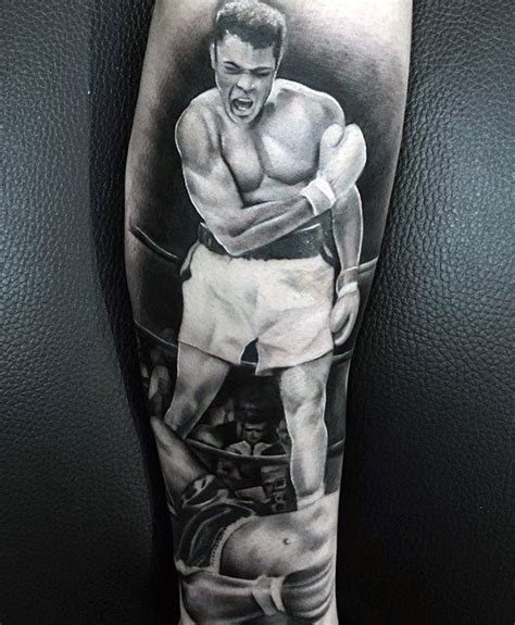 50 Muhammad Ali Tattoo Designs For Men - Boxing Champion Ink Ideas