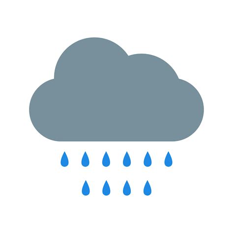 Rain Vector Icon 450651 Vector Art at Vecteezy