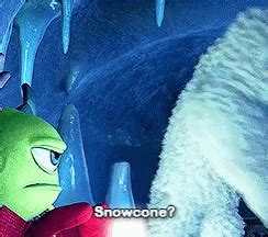 Snow Cone Monsters Inc GIF - SnowCone MonstersInc Yeti - Discover & Share GIFs