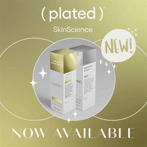 Introducing Plated Skin Science, the first and only skincare product harnessing the power of ...