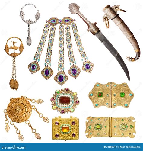 Old jewelery set stock photo. Image of decoration, glamour - 31588810