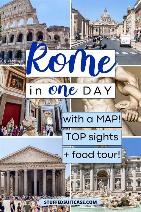 Maps Of Rome Showing Attractions