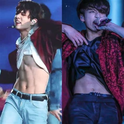 BTS’ Jungkook LOVES to flaunt his abs on stage and we ain’t complaining ...