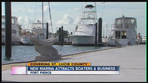 New Fort Pierce Marina attracts boaters and business - YouTube