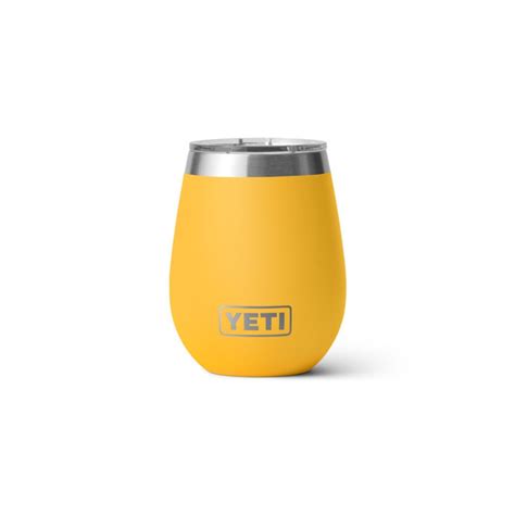 Rambler 10 Oz Wine Tumbler Alpine Yellow - Yeti Tumbler - Polhill ...